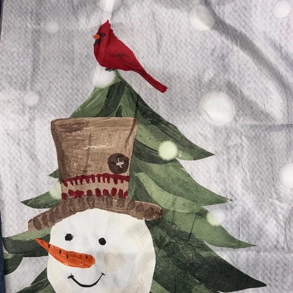 Avanti Home Snowman Shower Curtain - Picture 2 of 4